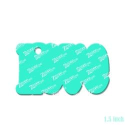 Alternative view of Love (word) Acrylic Blank- Sticker- UV DTF (1.5 inch)