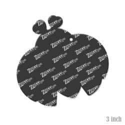 Alternative view of Lovebug Acrylic Blank- Sticker- UV DTF (3 inch)