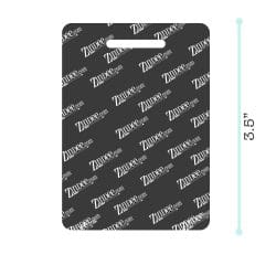 Alternative view of Luggage Tag – Acrylic Keychain Blank (3") | Optional Sticker or UV DTF