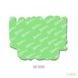Alternative view of Lunch Crew – Acrylic Badge Reel Blank (2") No Hole | Optional Sticker or UV DTF