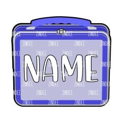 Alternative view of Lunch Box acrylic blank (2 inch) NO HOLE
