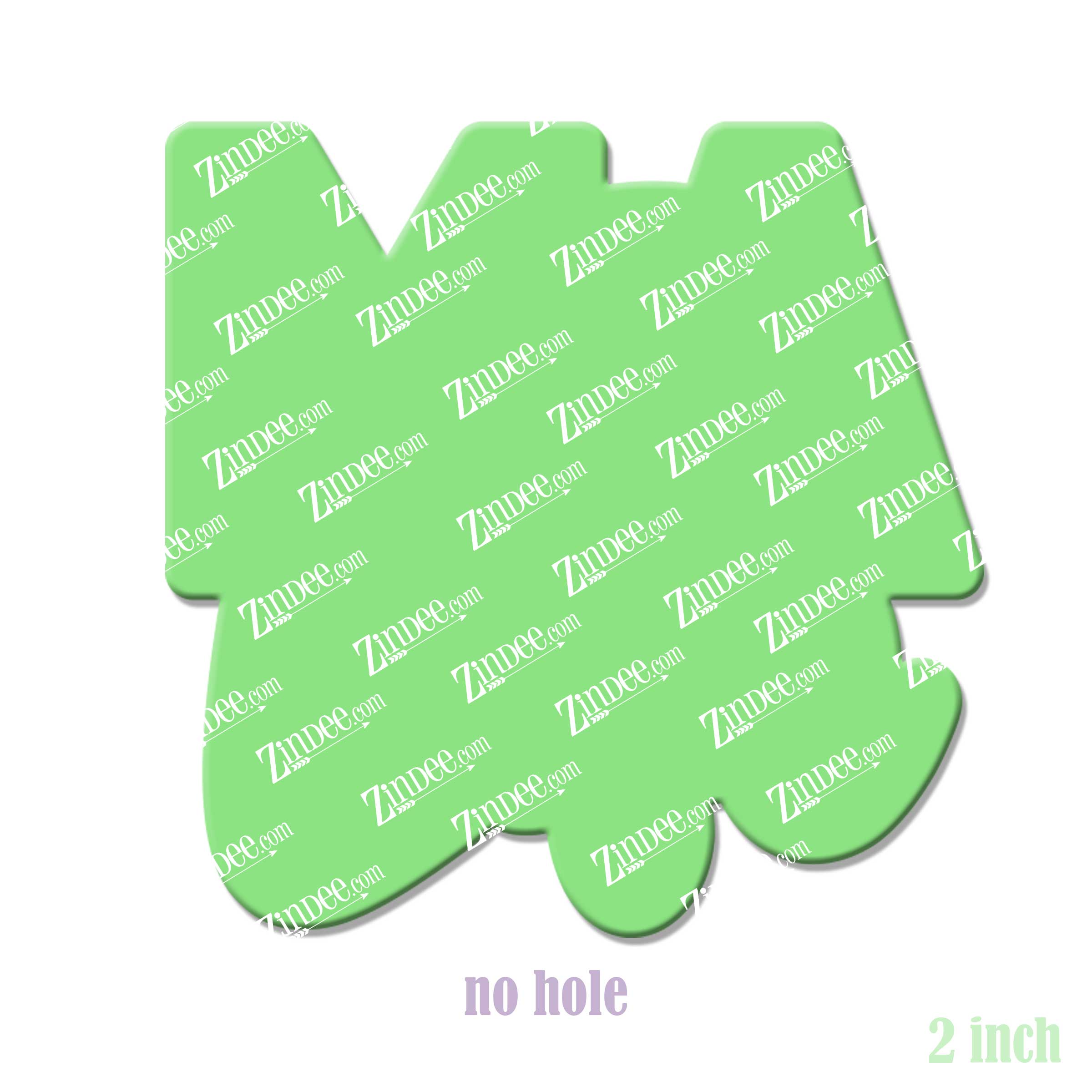 Alternative view of MA Life Acrylic Blank- Sticker- UV DTF (2 inch) NO HOLE