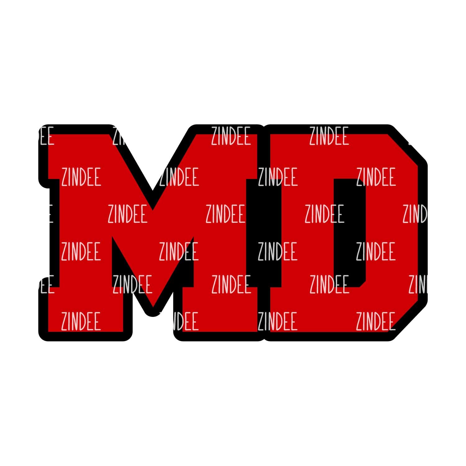 MD Acrylic Blank- Sticker- UV DTF (2 inch) NO HOLE