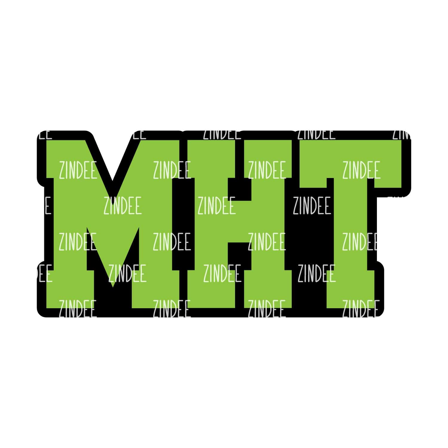 Alternative view of MHT acrylic blank (2 inch) NO HOLE