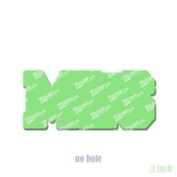 MLS acrylic blank (2 inch) NO HOLE