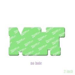 MLT acrylic blank (2 inch) NO HOLE
