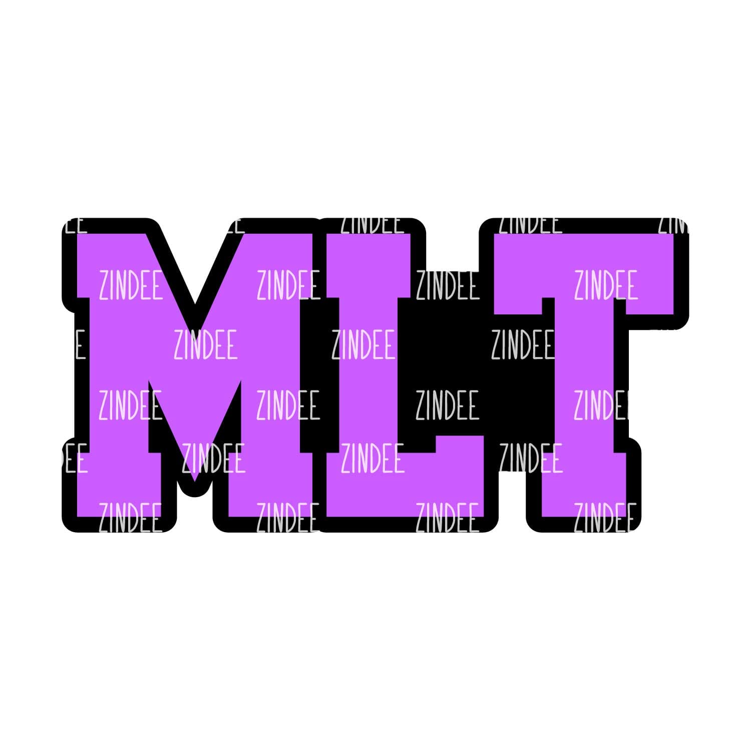 Alternative view of MLT acrylic blank (2 inch) NO HOLE