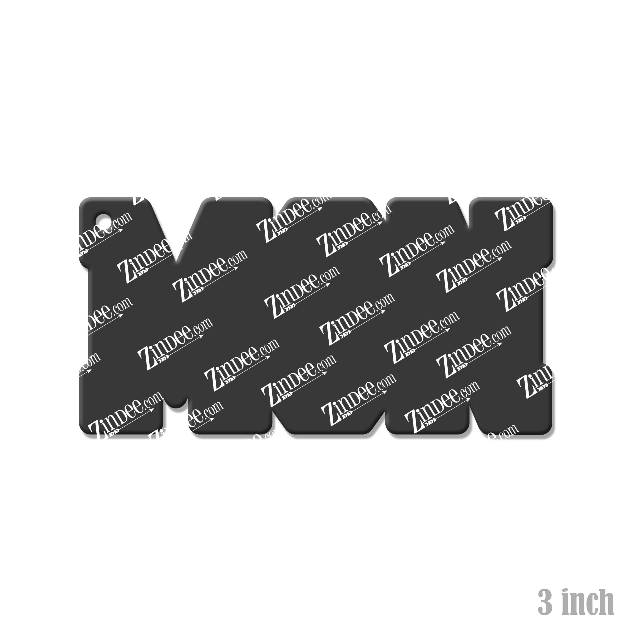 MSN acrylic blank (3 inch) (5 piece minimum)