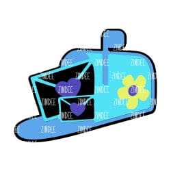Alternative view of Mailbox acrylic blank (2 inch) NO HOLE