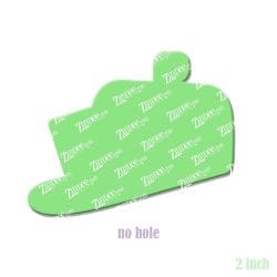 Mailbox acrylic blank (2 inch) NO HOLE