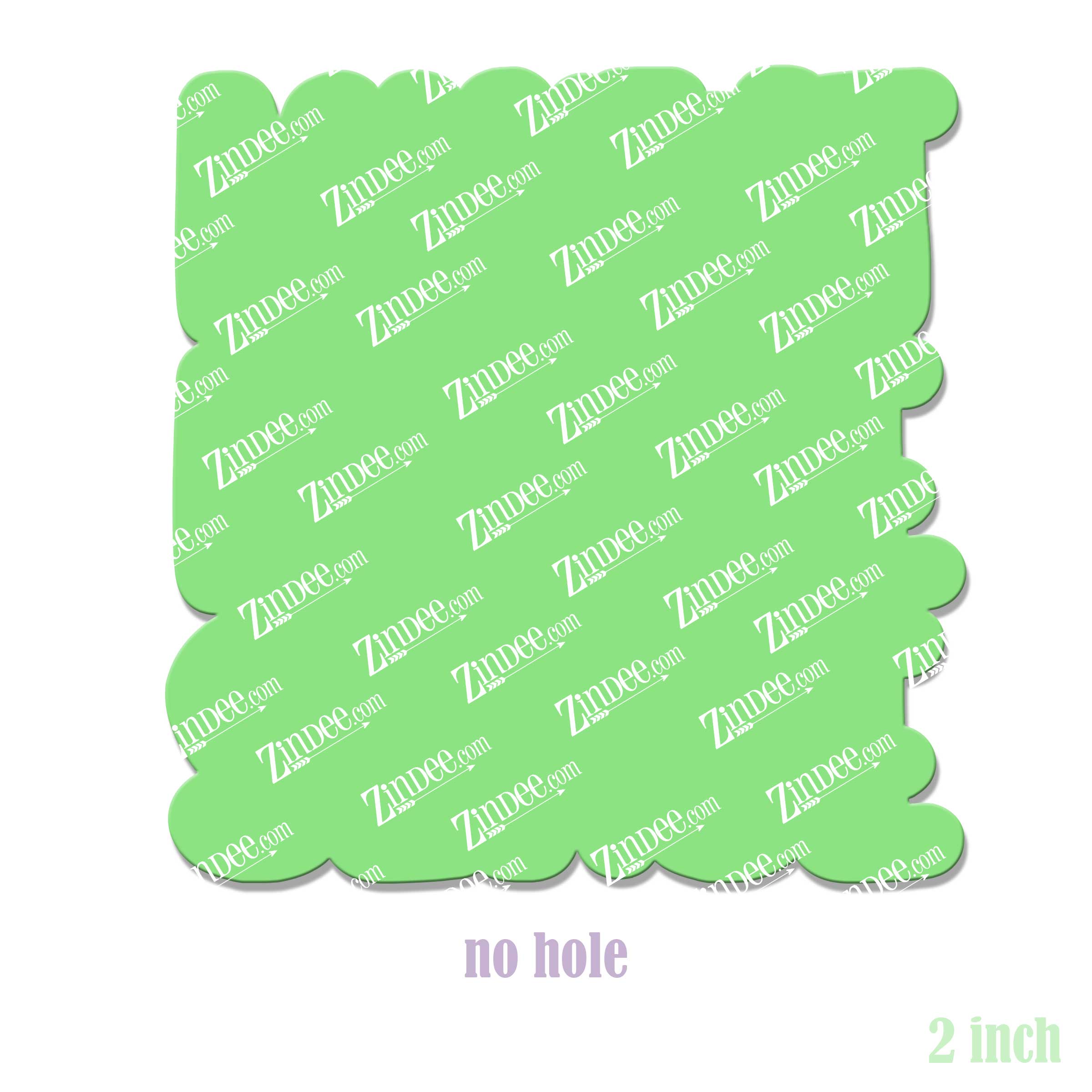 Alternative view of Make it Make Sense Acrylic Blank- Sticker- UV DTF (2 inch) NO HOLE