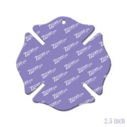 Alternative view of Maltese Cross Acrylic Blank- Sticker- UV DTF (2.5 inch)