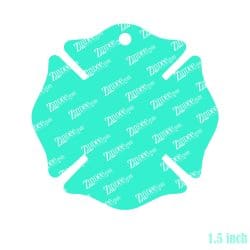 Alternative view of Maltese Cross Acrylic Blank- Sticker- UV DTF (1.5 inch)