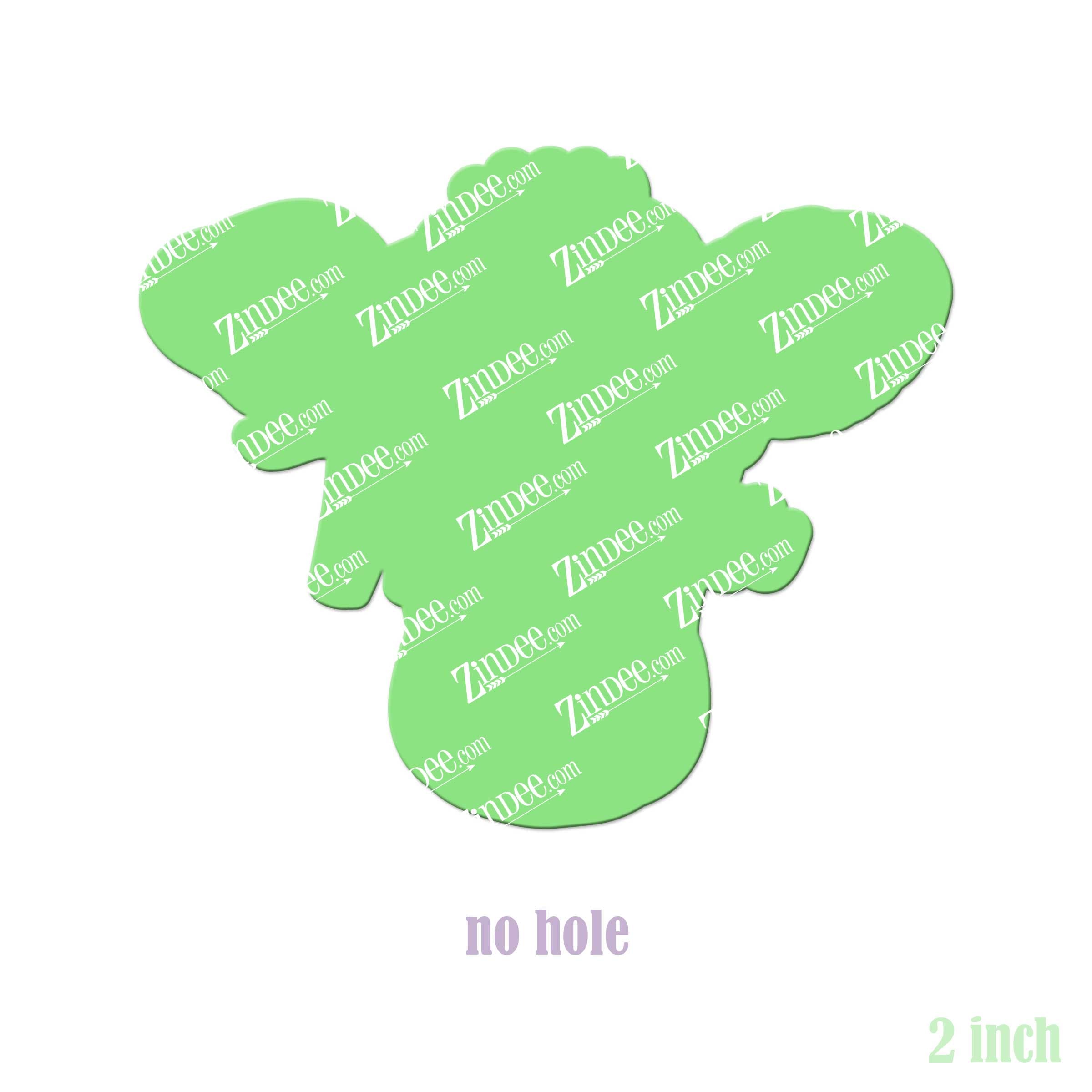 Alternative view of Mama Cow Acrylic Blank- Sticker- UV DTF (2 inch) NO HOLE