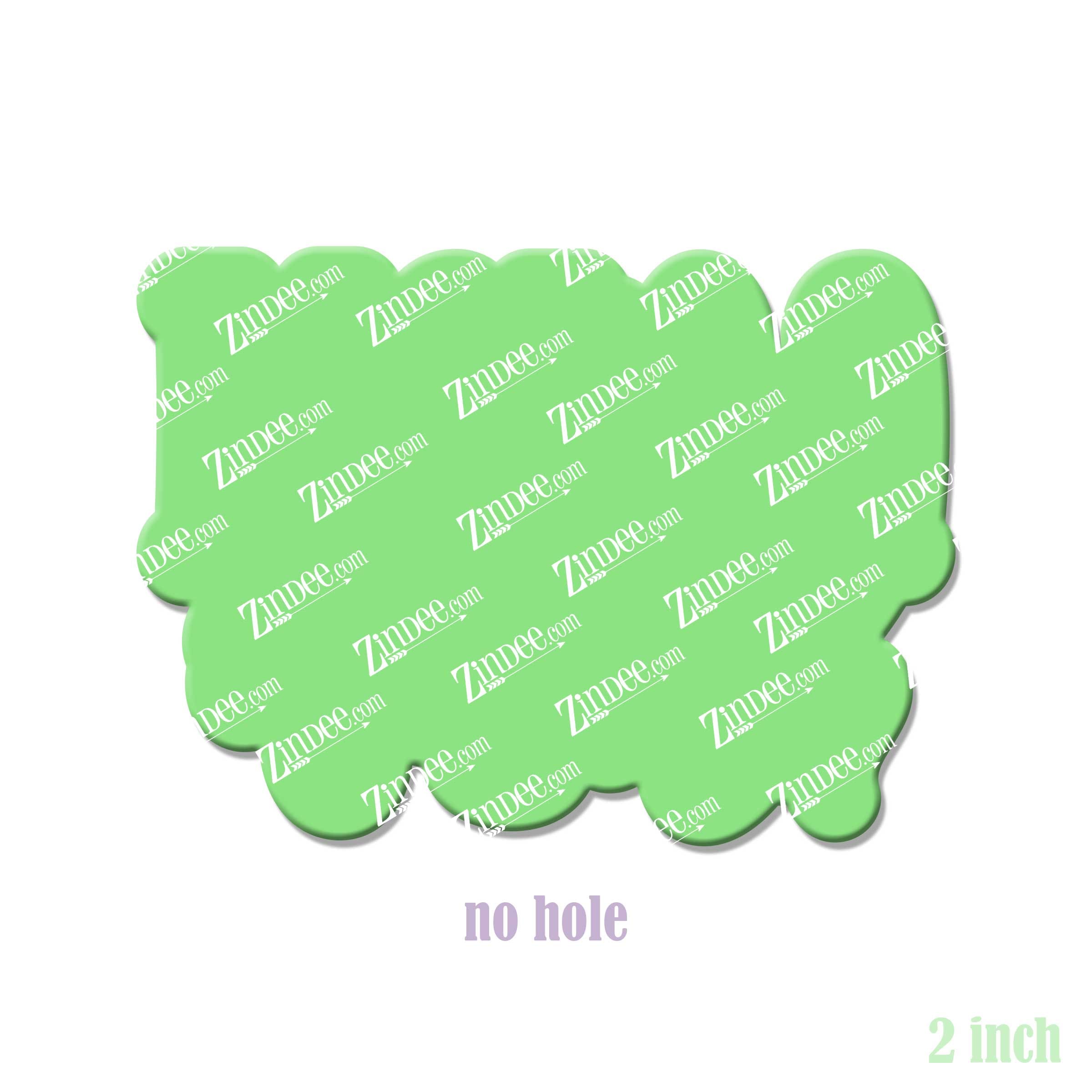 Alternative view of Mama of Both Acrylic Blank- Sticker- UV DTF (2 inch) NO HOLE