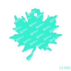 Alternative view of Maple Leaf Acrylic Blank- Sticker- UV DTF (1.5 inch)