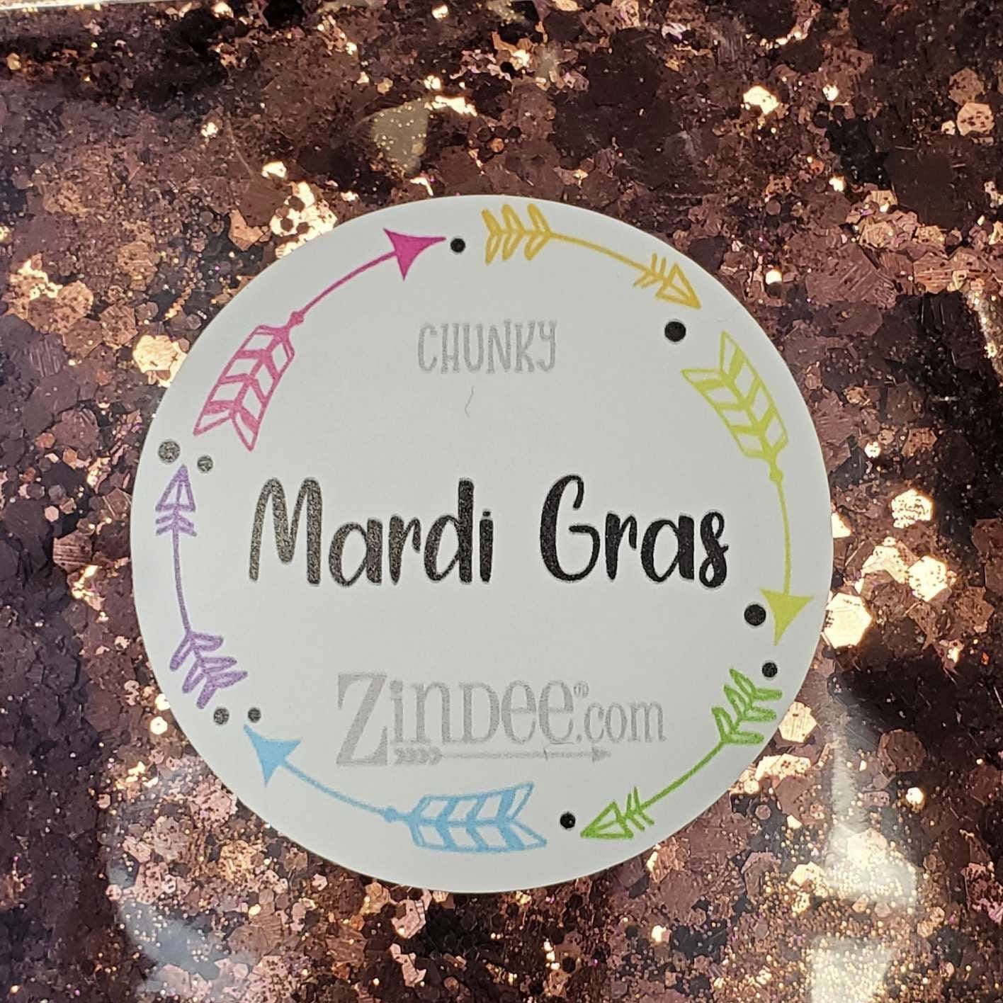 Mardi Gras Chunky Polyester Glitter (Limited edition)