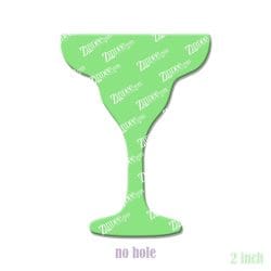 Margarita acrylic blank (2 inch) NO HOLE (5 piece minimum)