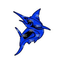 Alternative view of Marlin acrylic blank (3 inch)