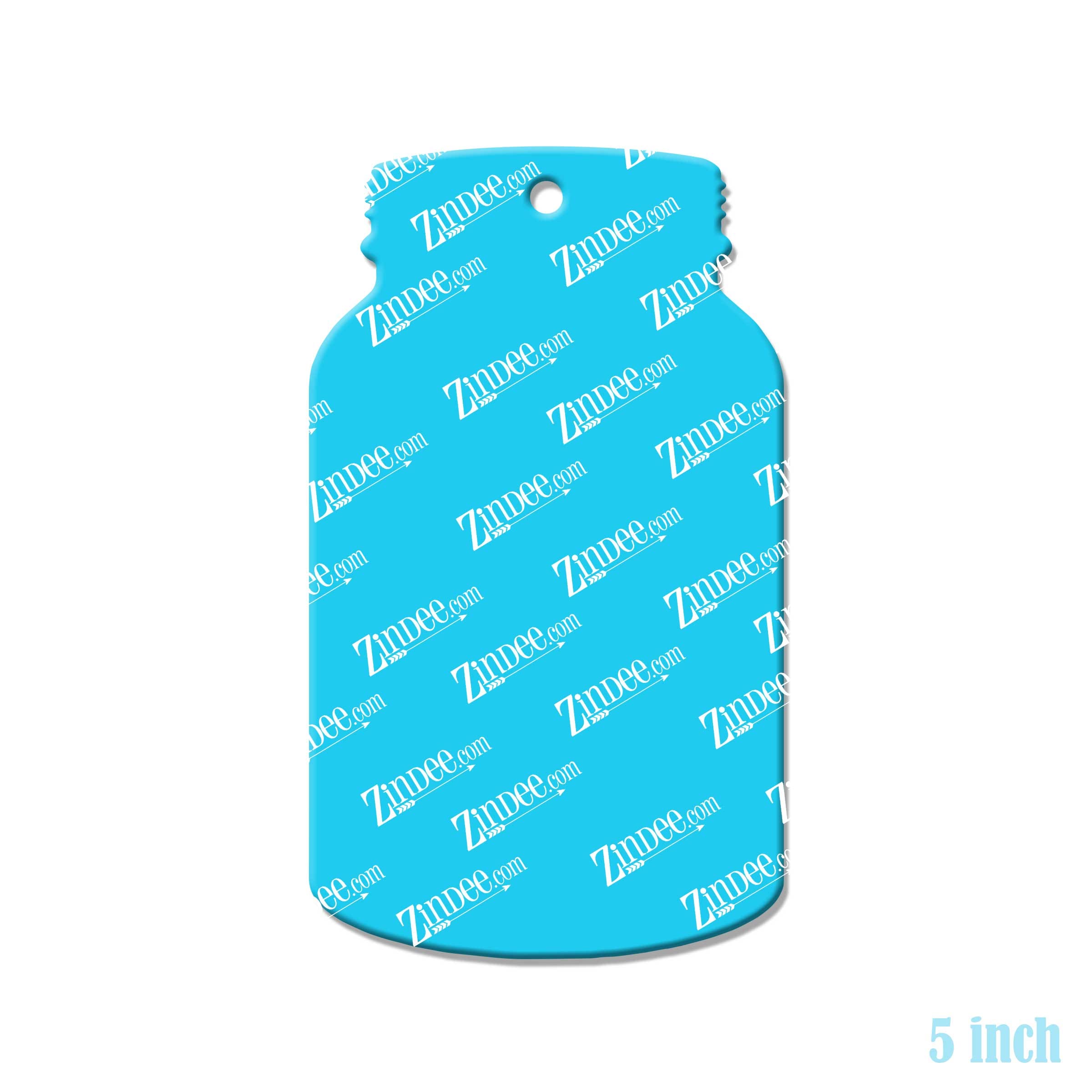 Mason Jar acrylic blank (5 inch)