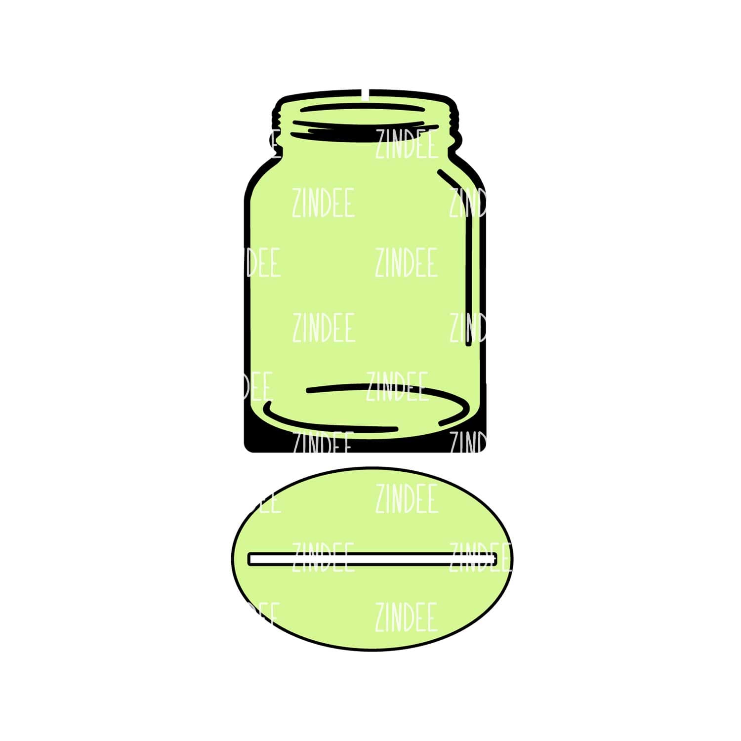 Mason Jar Keychain Display - Image 2
