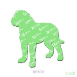 Mastiff acrylic blank (2 inch) NO HOLE (5 piece minimum)