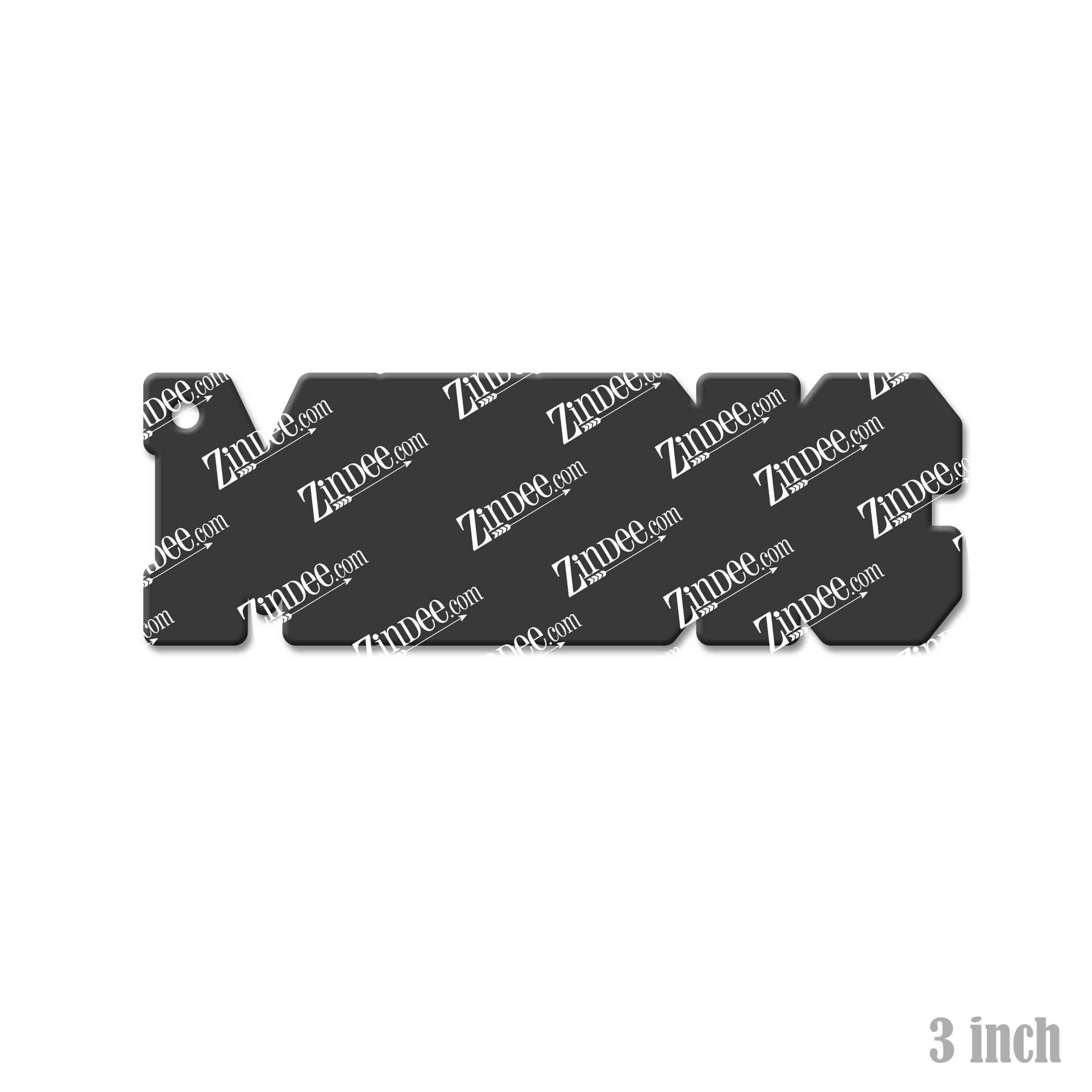 Medic (word) acrylic blank (3 inch) (5 piece minimum)