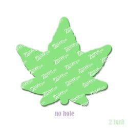 Alternative view of Medical Marijuana – Acrylic Badge Reel Blank (2") No Hole | Optional Sticker or UV DTF