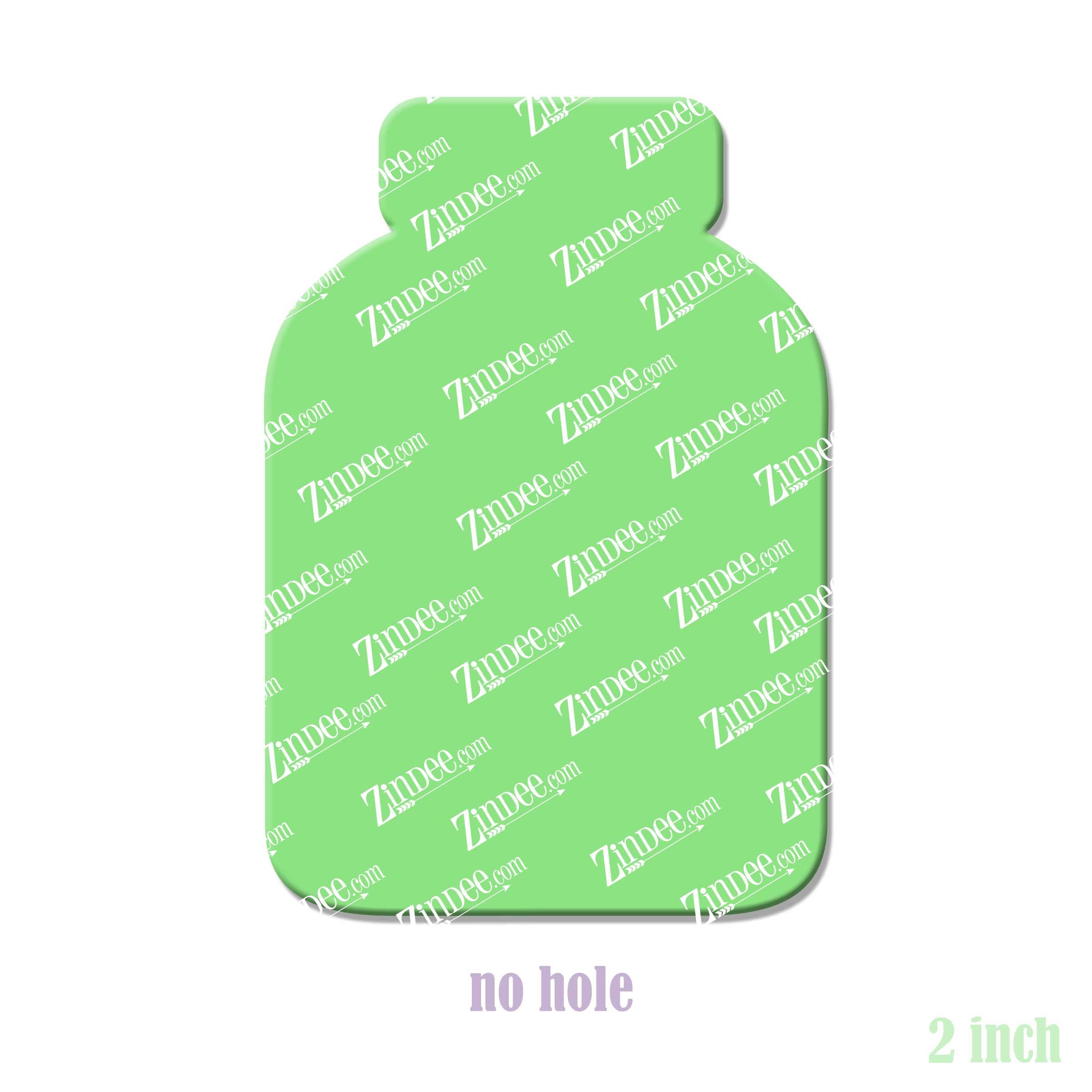 Alternative view of Medicine Bottle Acrylic Blank- Sticker- UV DTF (2 inch) NO HOLE