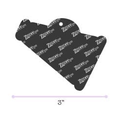 Alternative view of Megaphone – Acrylic Keychain Blank (3") | Optional Sticker or UV DTF