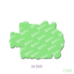 Alternative view of Mental Health Matters – Acrylic Badge Reel Blank (2") No Hole | Optional Sticker or UV DTF