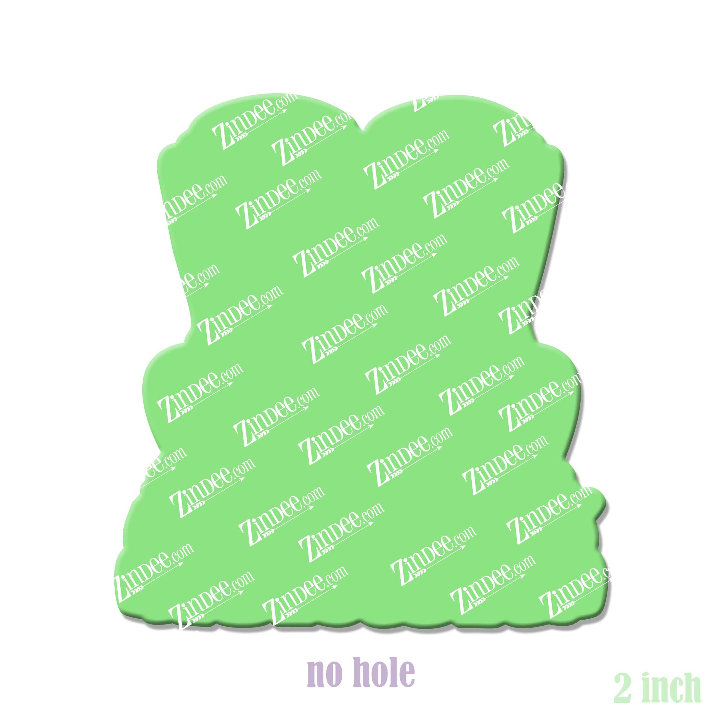 Alternative view of Military Boots Acrylic Blank- Sticker- UV DTF (2 inch) NO HOLE