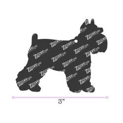 Mini Schnauzer acrylic blank (3 inch)