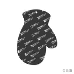 Mitten acrylic blank (3 inch) (5 piece minimum)