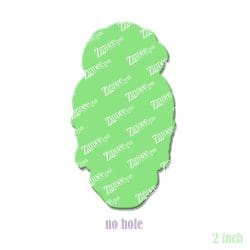 Alternative view of Mom Skull Life – Acrylic Badge Reel Blank (2") No Hole | Optional Sticker or UV DTF