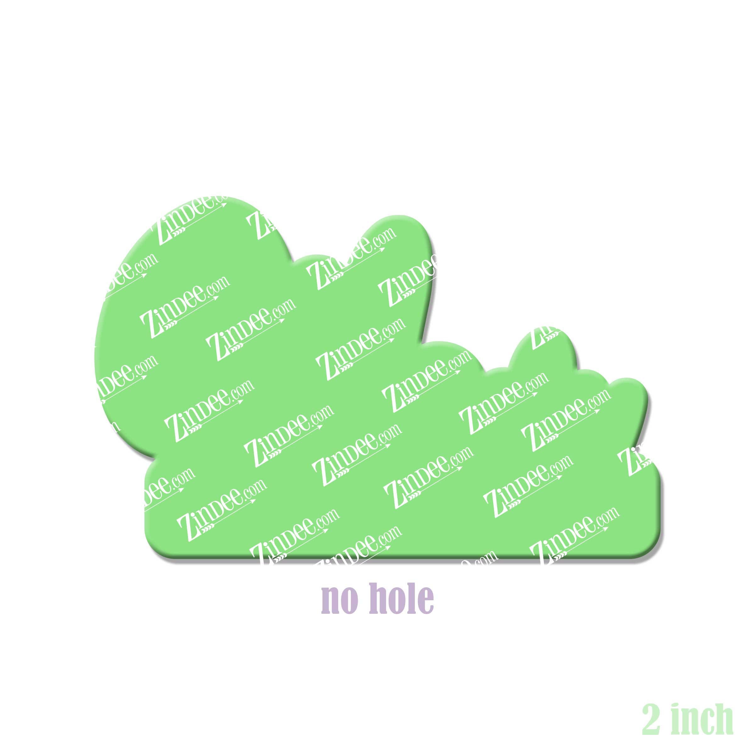 Alternative view of Mom with Space Acrylic Blank- Sticker- UV DTF (2 inch) NO HOLE