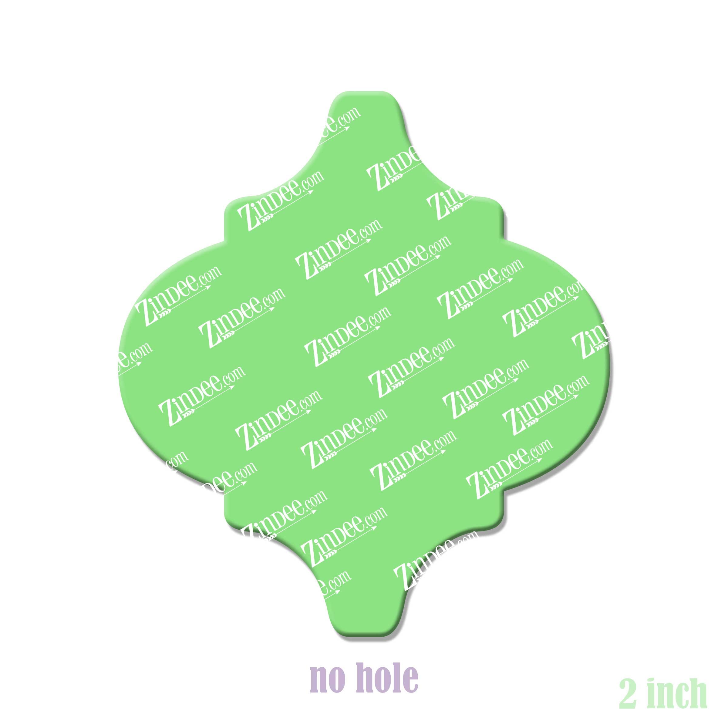 Alternative view of Mosaic Acrylic Blank- Sticker- UV DTF (2 inch) NO HOLE