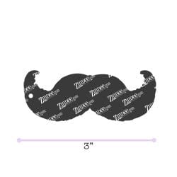 Mustache acrylic blank (3 inch)