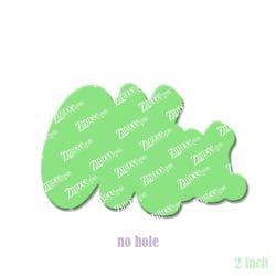 Mrs. acrylic blank (2 inch) NO HOLE
