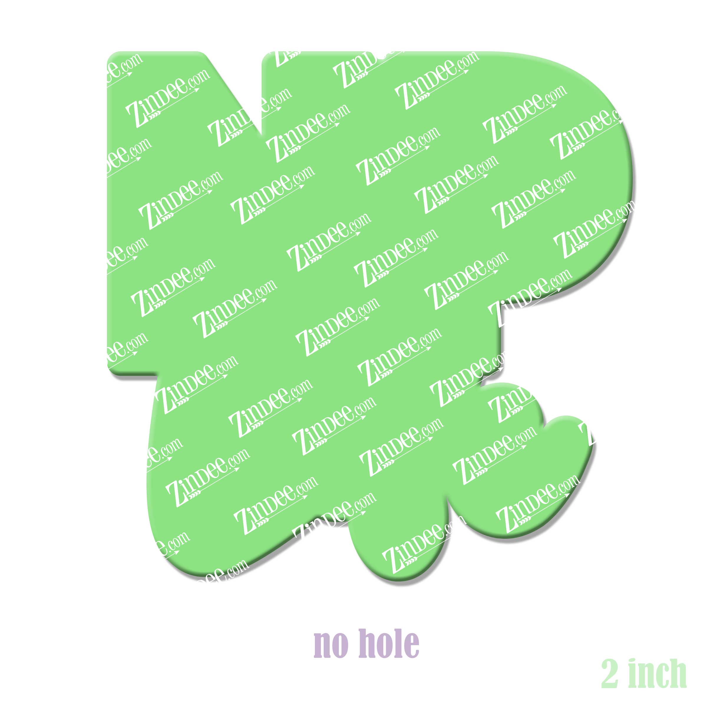 Alternative view of NP Life Acrylic Blank- Sticker- UV DTF (2 inch) NO HOLE