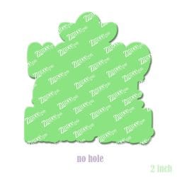 Alternative view of Nacho Average Lunch Lady – Acrylic Badge Reel Blank (2") No Hole | Optional Sticker or UV DTF