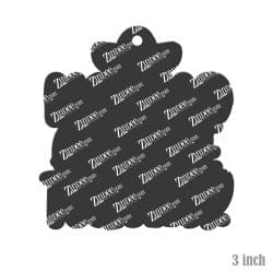 Alternative view of Nacho Average Teacher Acrylic Blank- Sticker- UV DTF (3 inch)