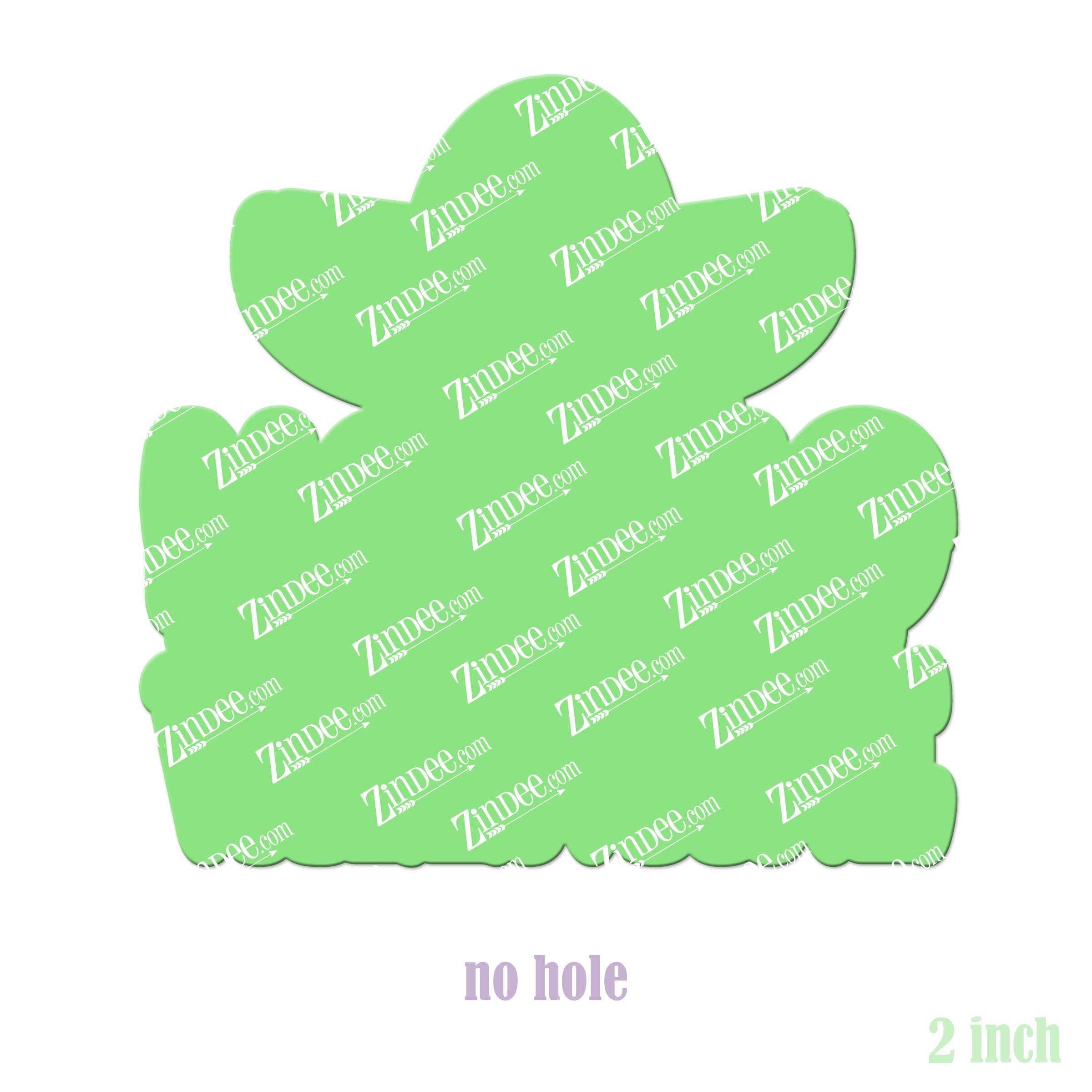 Alternative view of Nacho Valentine Acrylic Blank- Sticker- UV DTF (2 inch) NO HOLE