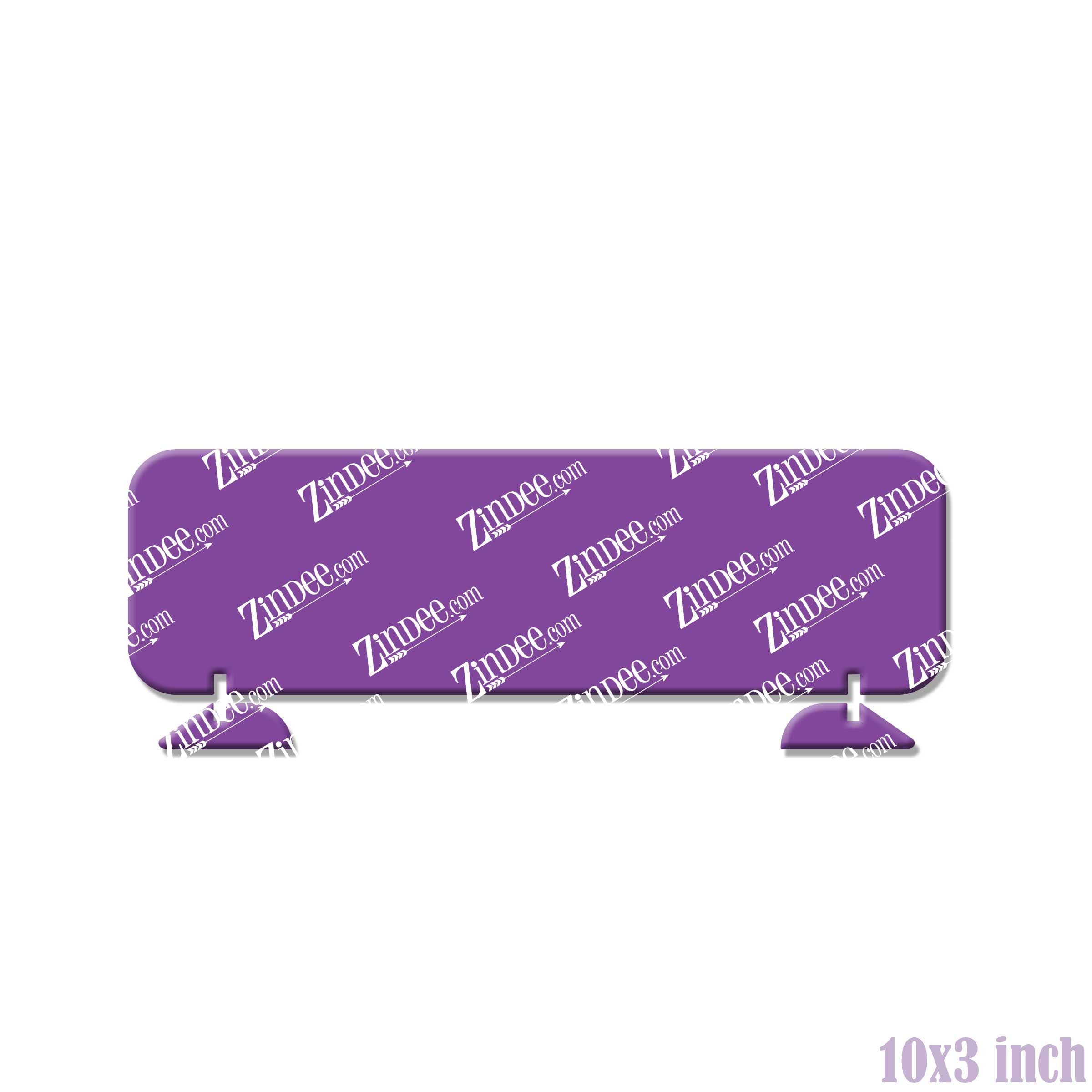 *CUSTOM* Stanley Cup Name Plate to Match LAVENDER