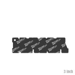 Alternative view of Nana (word) – Acrylic Keychain Blank (3") | Optional Sticker or UV DTF