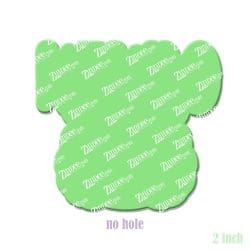 Alternative view of Neuro – Acrylic Badge Reel Blank (2") No Hole | Optional Sticker or UV DTF