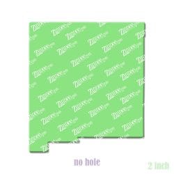 Alternative view of New Mexico – Acrylic Badge Reel Blank (2") No Hole | Optional Sticker or UV DTF