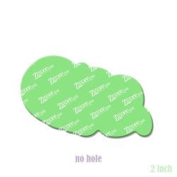 Alternative view of Newborn – Acrylic Badge Reel Blank (2") No Hole | Optional Sticker or UV DTF