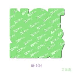 Alternative view of Not User Friendly – Acrylic Badge Reel Blank (2") No Hole | Optional Sticker or UV DTF