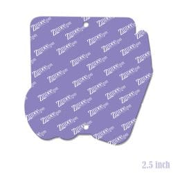 Alternative view of Notebook Paper Acrylic Blank- Sticker- UV DTF (2.5 inch) 2 HOLES
